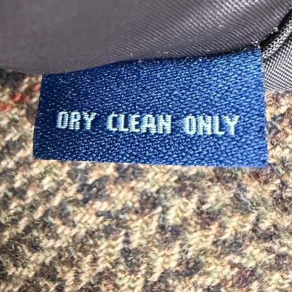 EUC Women's RALPH LAUREN Chaps Tweed Wool-Blend Plaid Swing Skirt | Size 14 - Picture 7 of 8